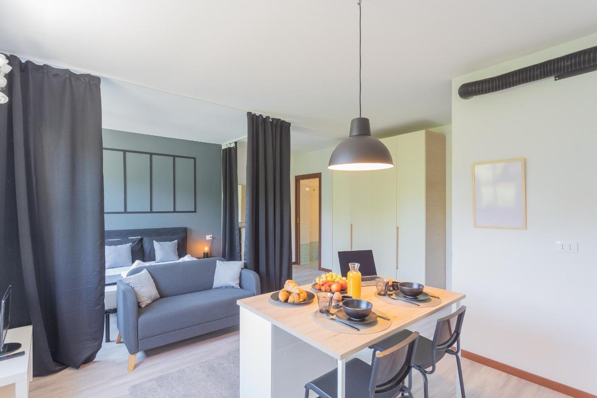 Black Loft Como By Rent All Комо Экстерьер фото
